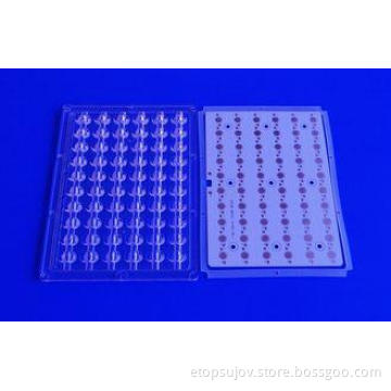 PC Led Lens , Led Street Light Components For 60W Road Ligh